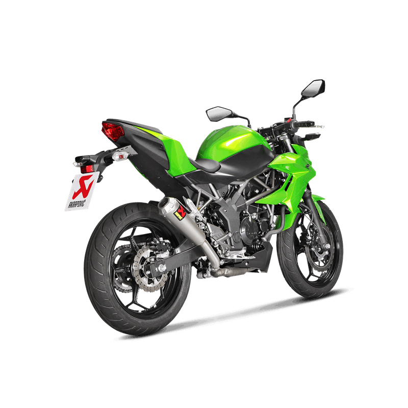 Akrapovic Slip-On Line (Titanium) Auspuff für Kawasaki Ninja 250SL / Z250SL  2015-2017, Ninja 125 / Z125 2019-