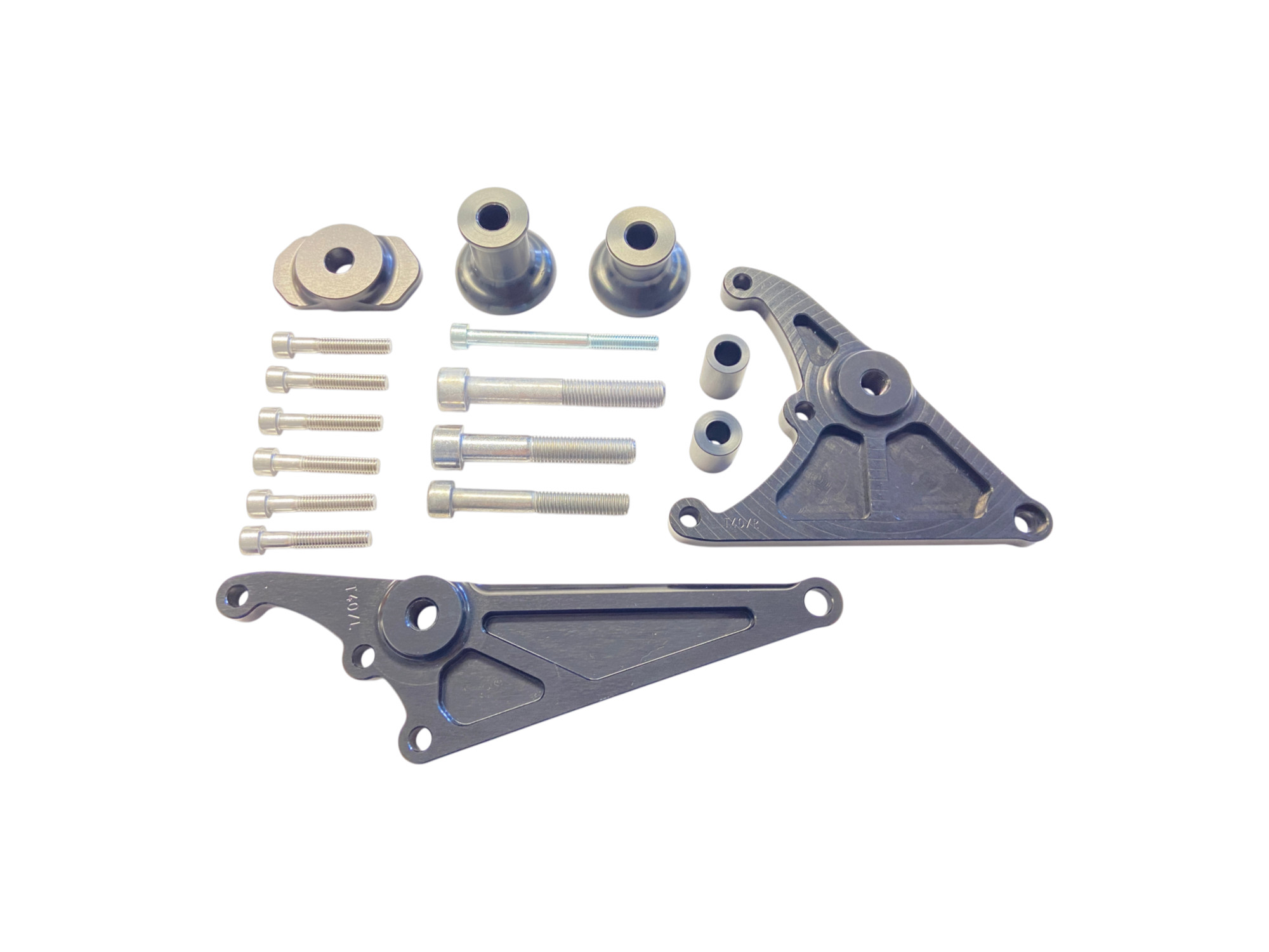 LSL SlideWing Befestigungskit für Triumph Speed Triple  2005-2011, Tiger 1050,  2007-2011, schwarz