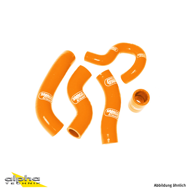Samco Siliconschlauch Kit orange KTM,Husaberg,Husqvarna