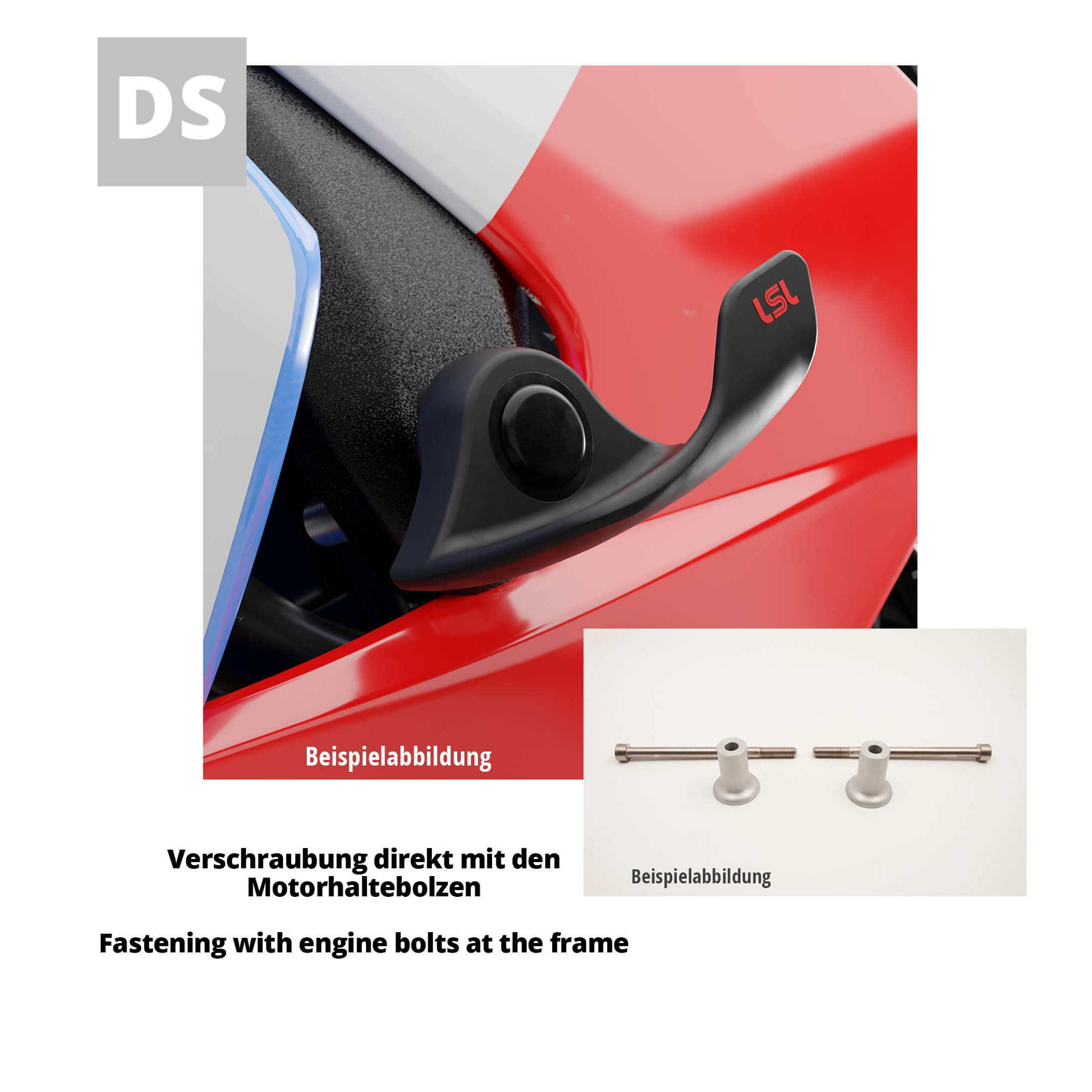 LSL SlideWing Anbaukit für Suzuki GSX-S1000F