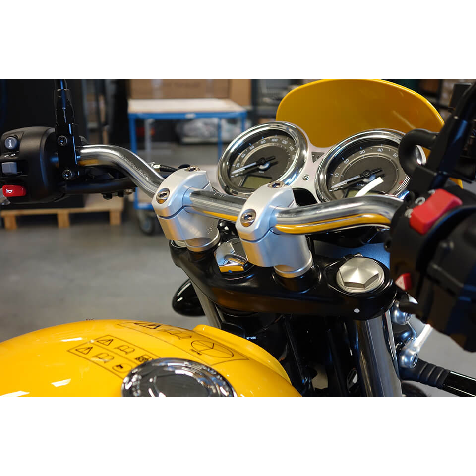 LSL Klemmbock-Kit, für Honda CB1100A,  2013-, silber