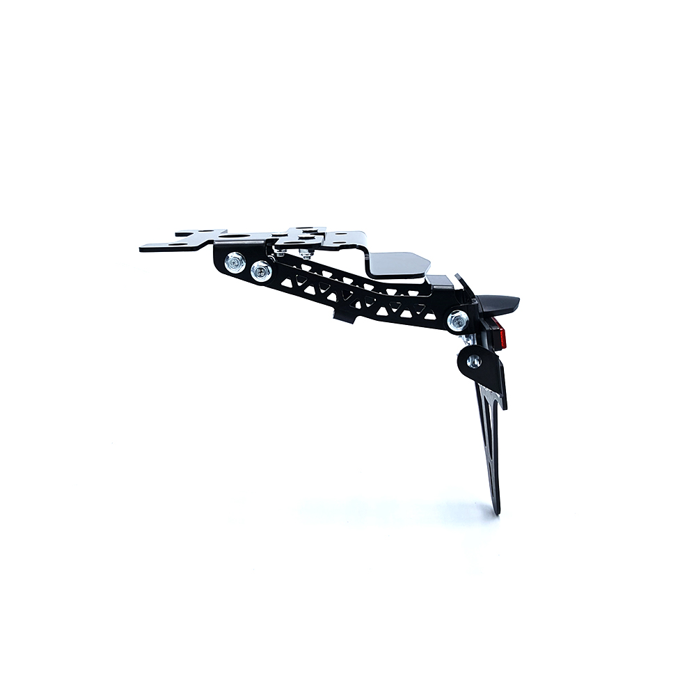 alpha Technik Kennzeichenhalter für Yamaha Tenere 700, Typ DM07 / DM08 / DM11 / DM15 / DM16 ab Modelljahr 2019-