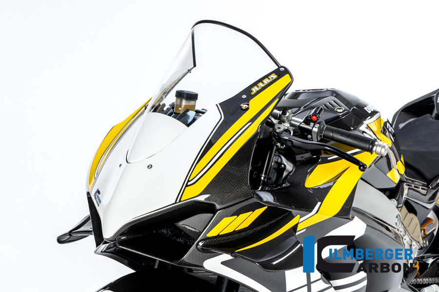 Ilmberger Carbon Verkleidungsoberteil Racing, glänzend, Ducati Panigale V4, V4S, V4R 2019-