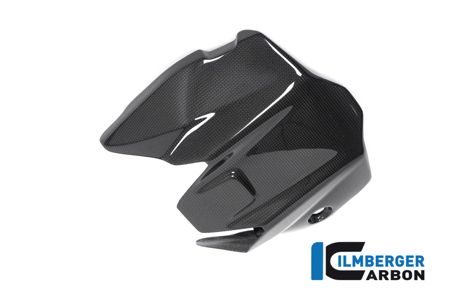 Ilmberger Carbon Untere Rahmenheckabdeckung, glänzend, Ducati Monster 1200, 1200S 2017-
