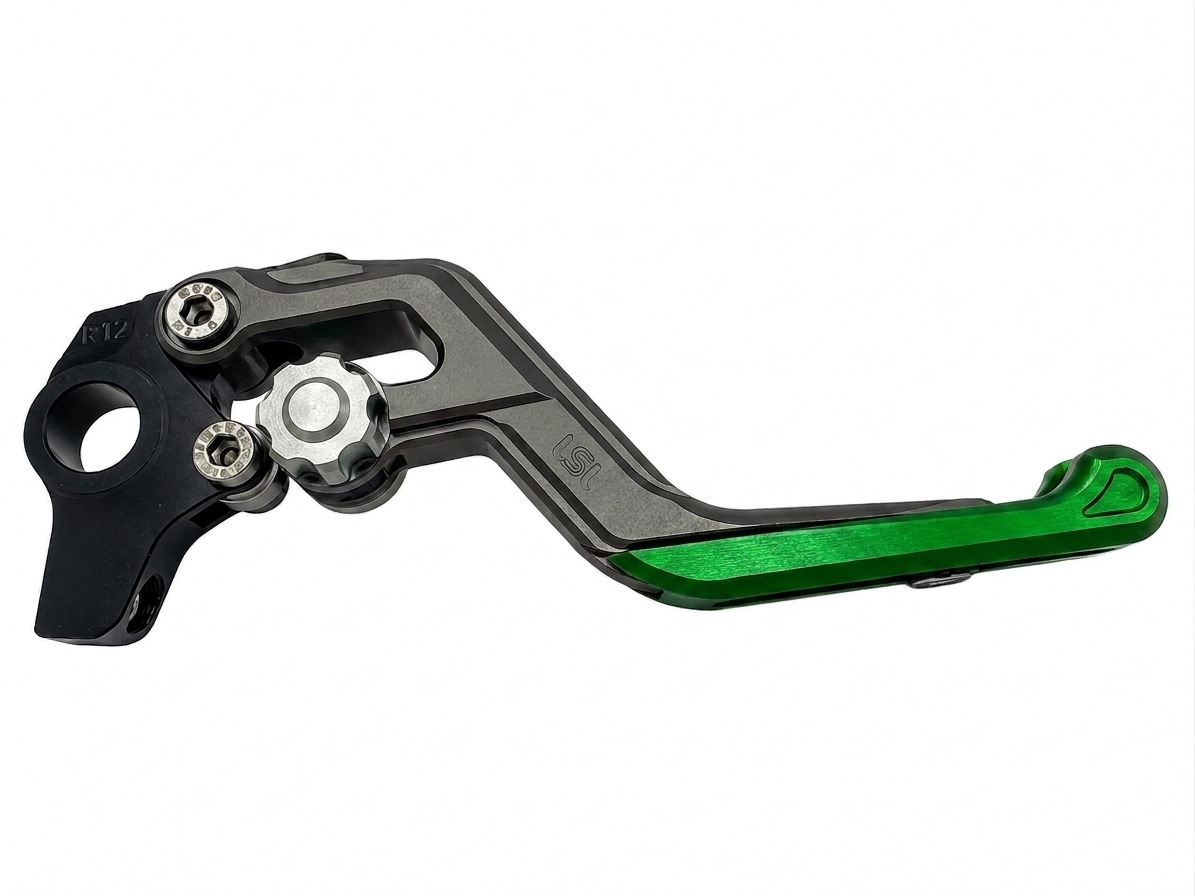 LSL ERGONIA Bremshebel R20 Anthrazit/Silber/Grün