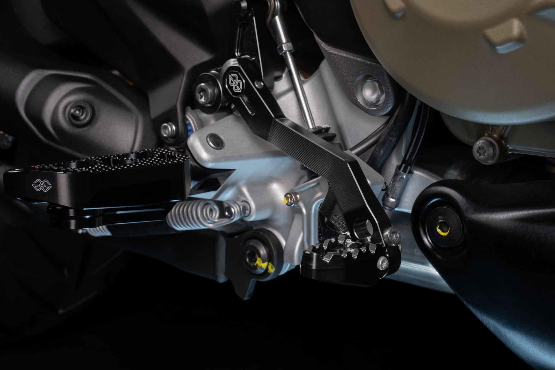 GILLES RCT Schalt- und Bremshebel- KIT, schwarz, Ducati Multistrada V4 / S 2025-, RS 2024-