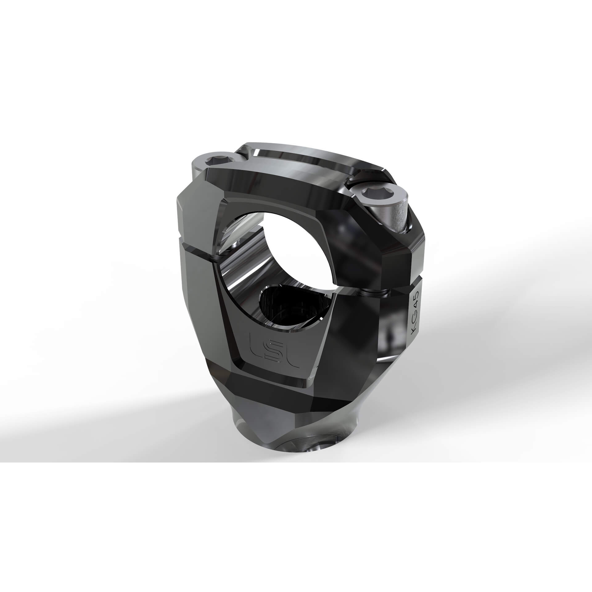 LSL GONIA Klemmbock-Kit 28,6 mm für Kawasaki Z750,  2004- , Z1000,  2003-2009, schwarz