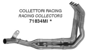 ARROW Racing Krümmer Edelstahl für Kawasaki Z900 RS, 2025-