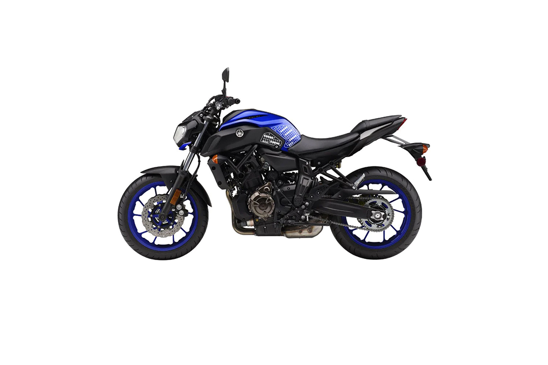 Stompgrip schwarz, Icon, für Yamaha MT07, 2018-2020