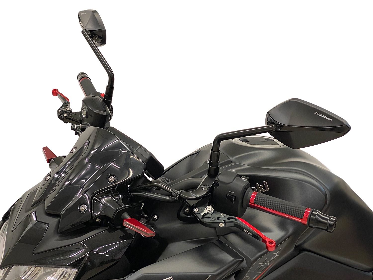 Kawasaki Barracuda RED EDITION Kit für Kawasaki Z900 2021-2022