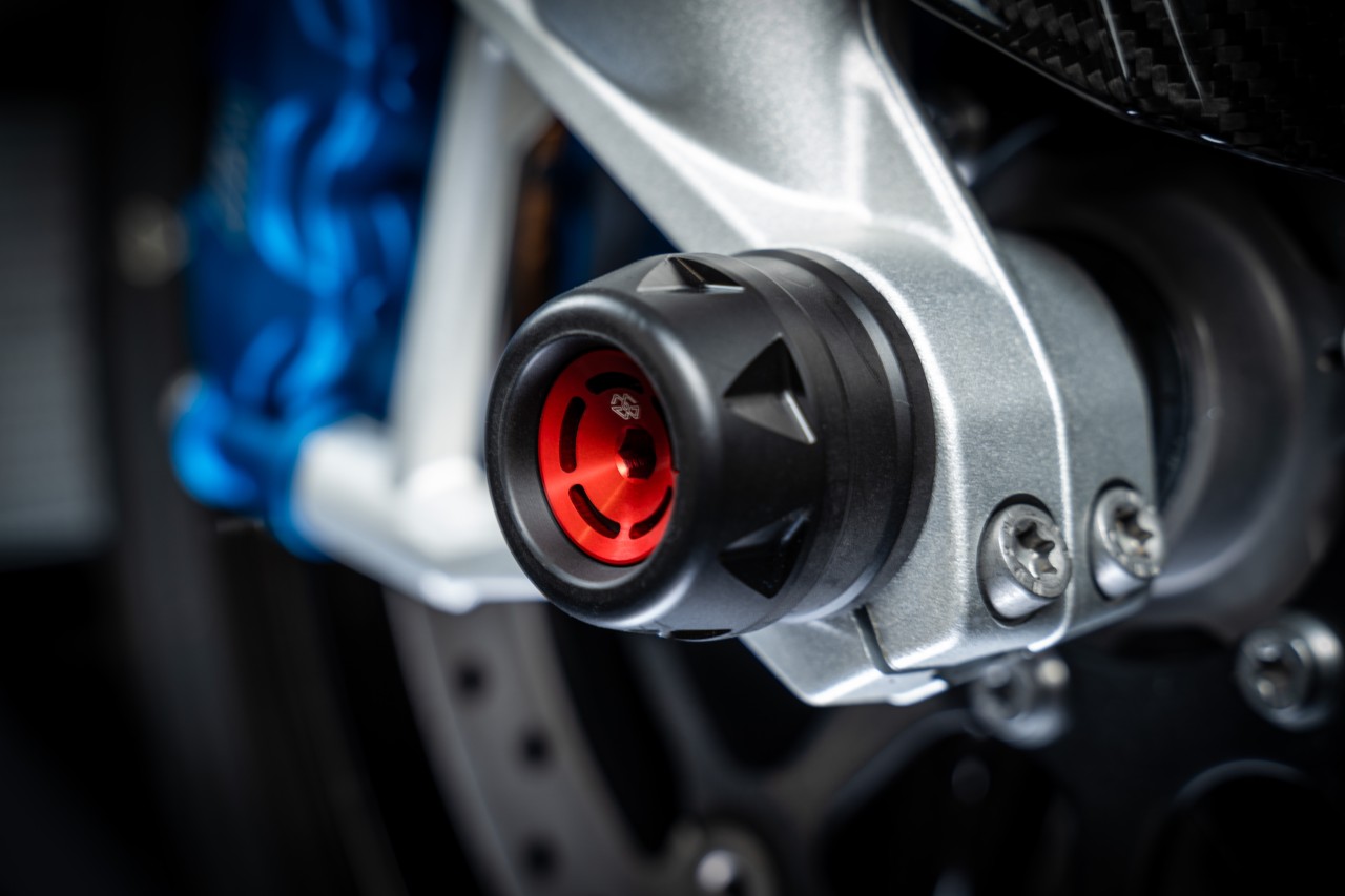 Gilles Achsprotektor vorne, für BMW S1000R, S1000RR, M1000R, M1000RR, 2009-