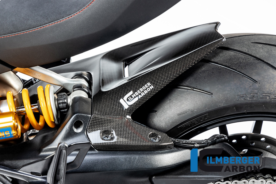 Ilmberger Carbon Kotflügel hinten, glänzend, Ducati Diavel 1260 , 2019-