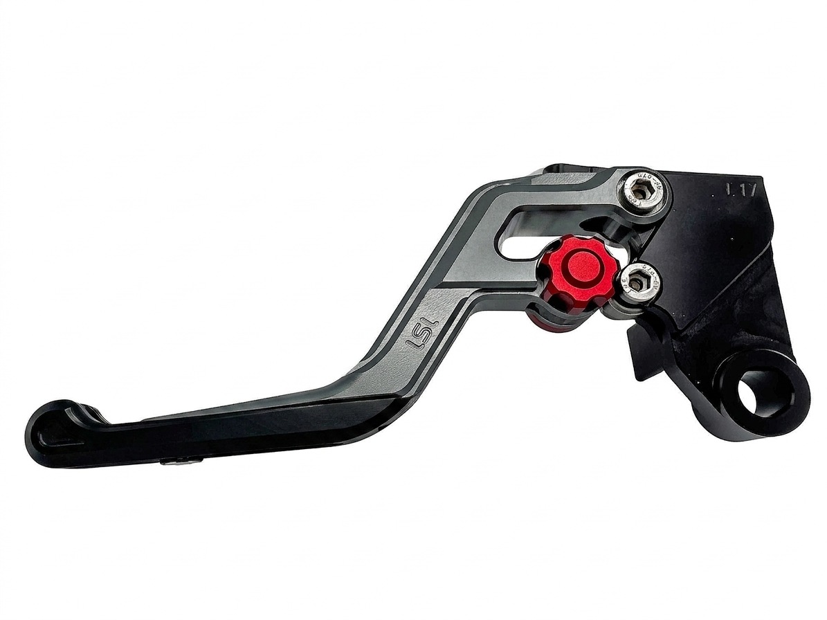 LSL ERGONIA Kupplungshebel L08 Anthrazit/Rot/Schwarz