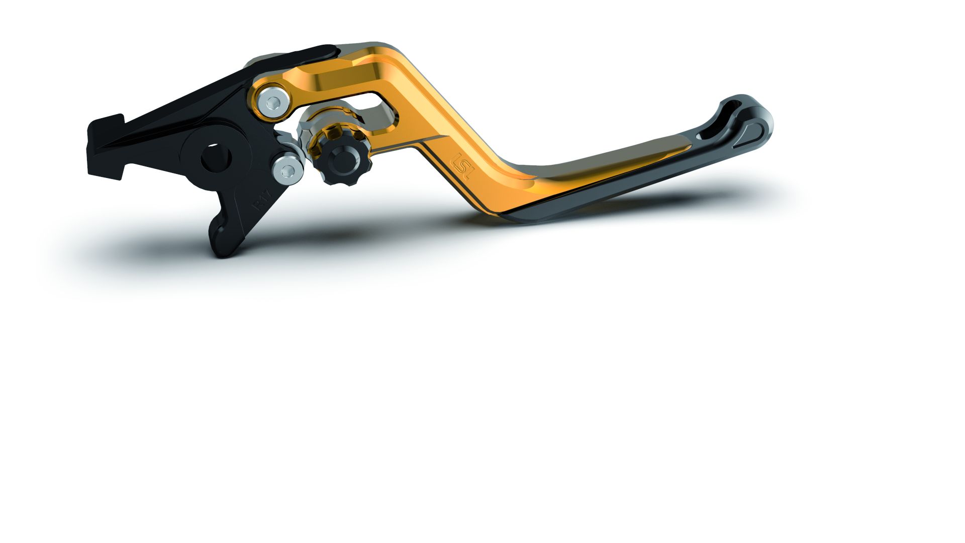 LSL ERGONIA Bremshebel R14 Gold/Schwarz/Schwarz