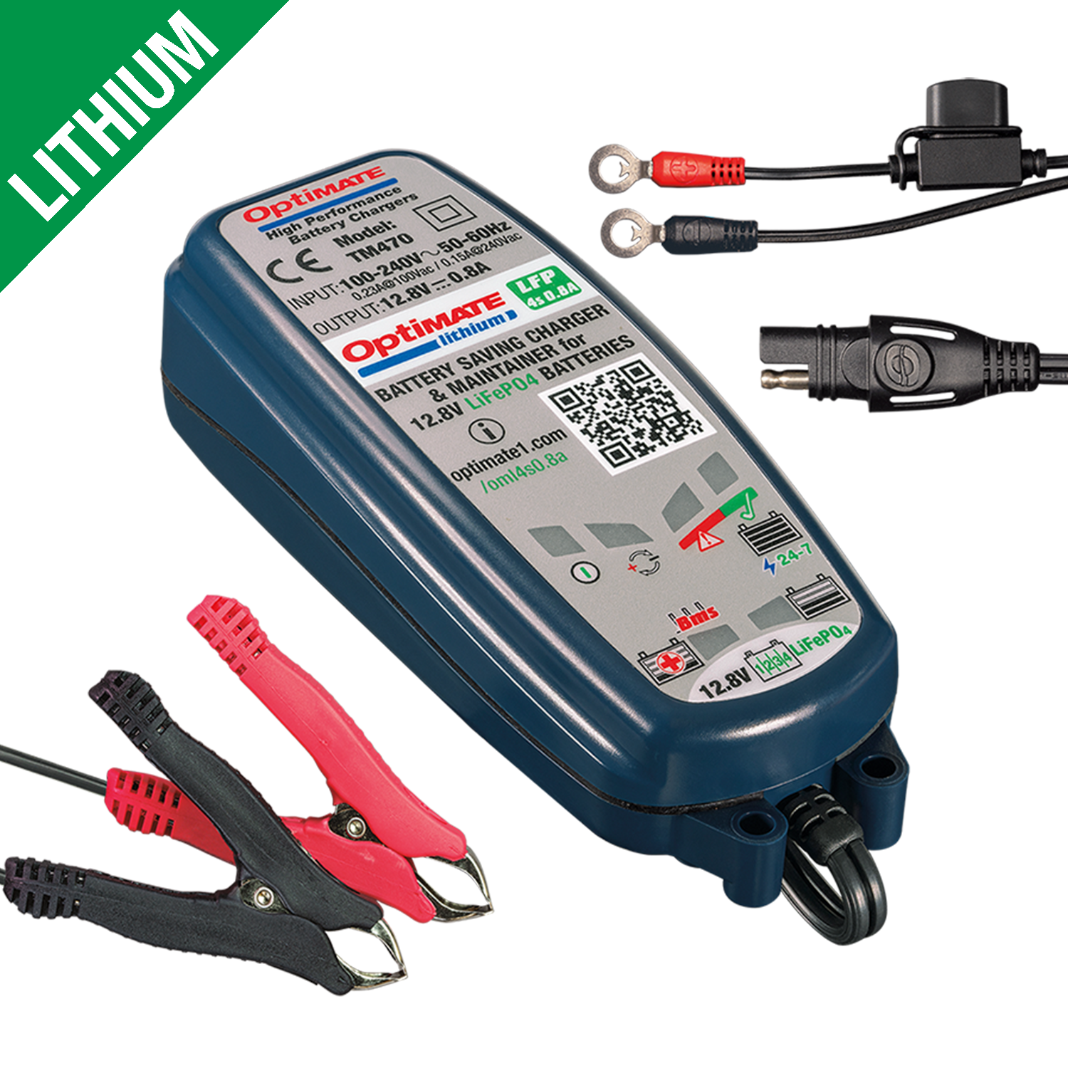 Ladegerät OPTIMATE Lithium 4s 0.8 Ampere