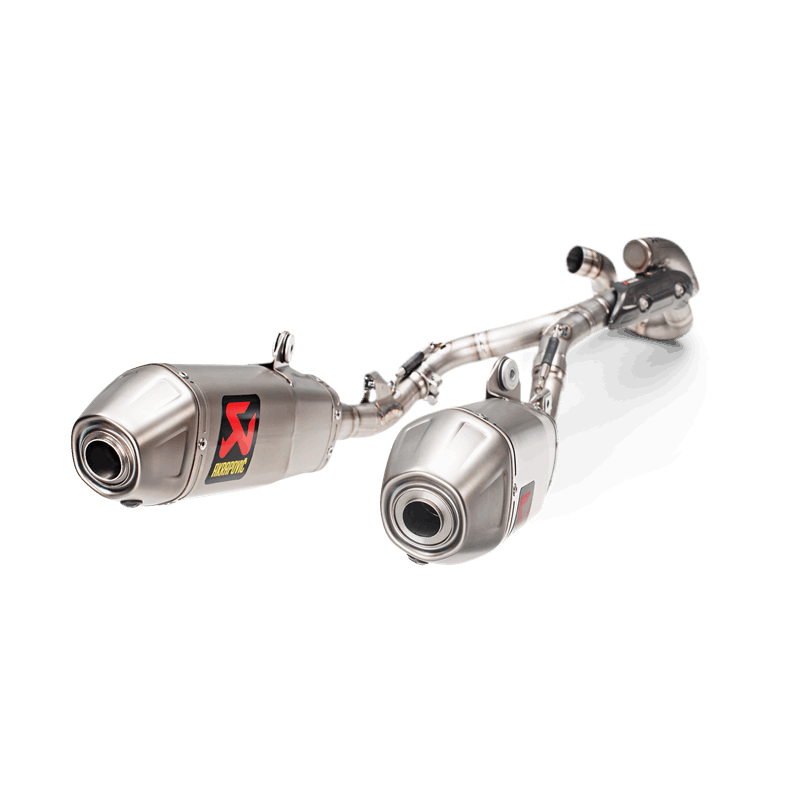 Akrapovic Racing Line (Titanium) Auspuffanlage für Honda CRF450R/RX Modelljahr 2017-2020