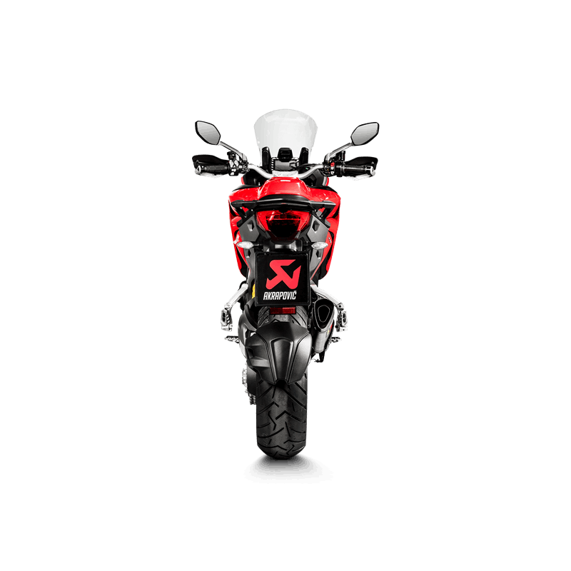 Akrapovic Slip-On Line (Titanium) für Ducati Multistrada 1200/1200S 2015-2017, Multistrada 1260/1260S 2018-2020