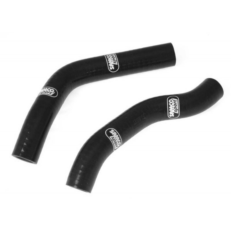 SAMCO SPORT Siliconschlauch Kit schwarz für Yamaha TDR250 Modelljahr 1988-1990