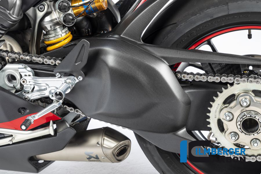 Ilmberger Carbon Schwingenabdeckungen matt für Ducati Panigale V4 / V4S ab 2018