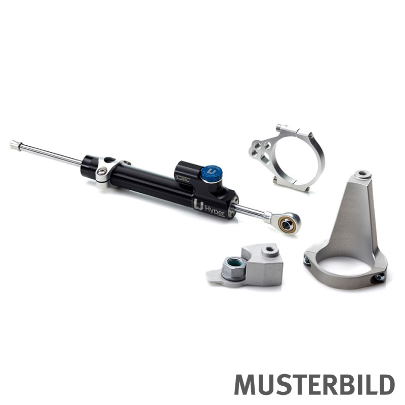 Lenkungsdämpfer mit fahrzeugspezifischen Anbaukit für EBR (BUELL) 1190 RX 14>