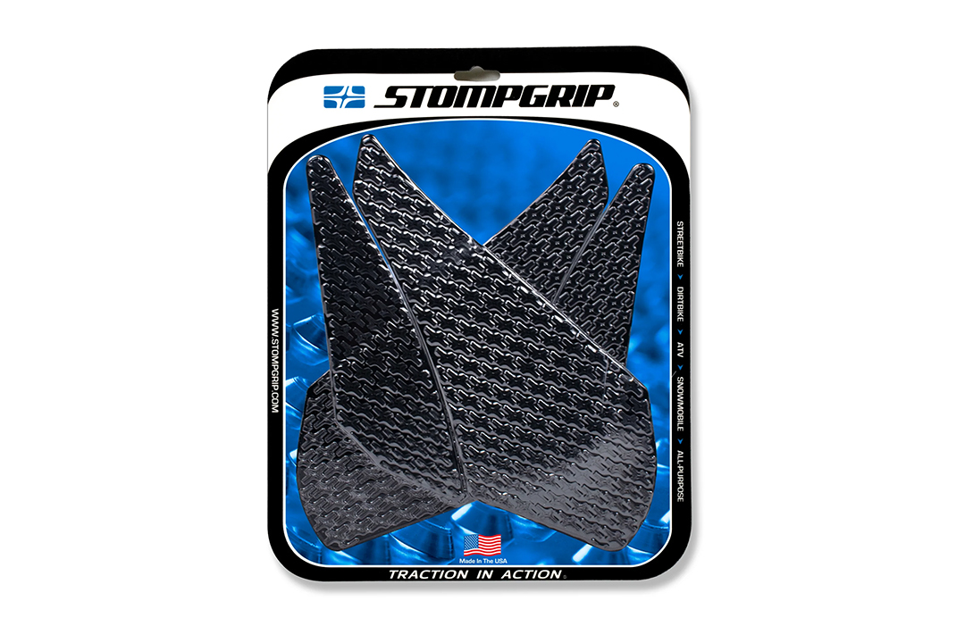 Stompgrip schwarz, Icon, für Yamaha YZF-R1, 2007-08