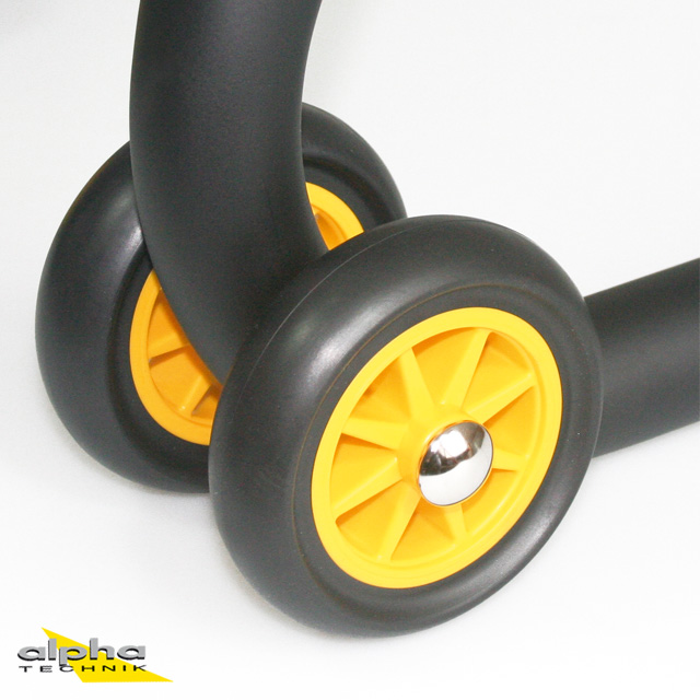 Montageständer hinten niedrig mit Y Gabeln