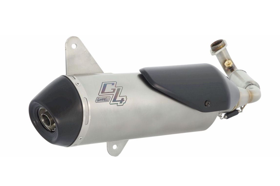 GIANNELLI Auspuffanlage G4.0 für Piaggio Vespa Primavera 125 ab 2021 mit Katalysator