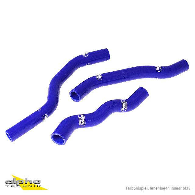 SAMCO SPORT Siliconschlauch Kit blau für Yamaha XTZ750 Super Tenere Modelljahr 1989-1997