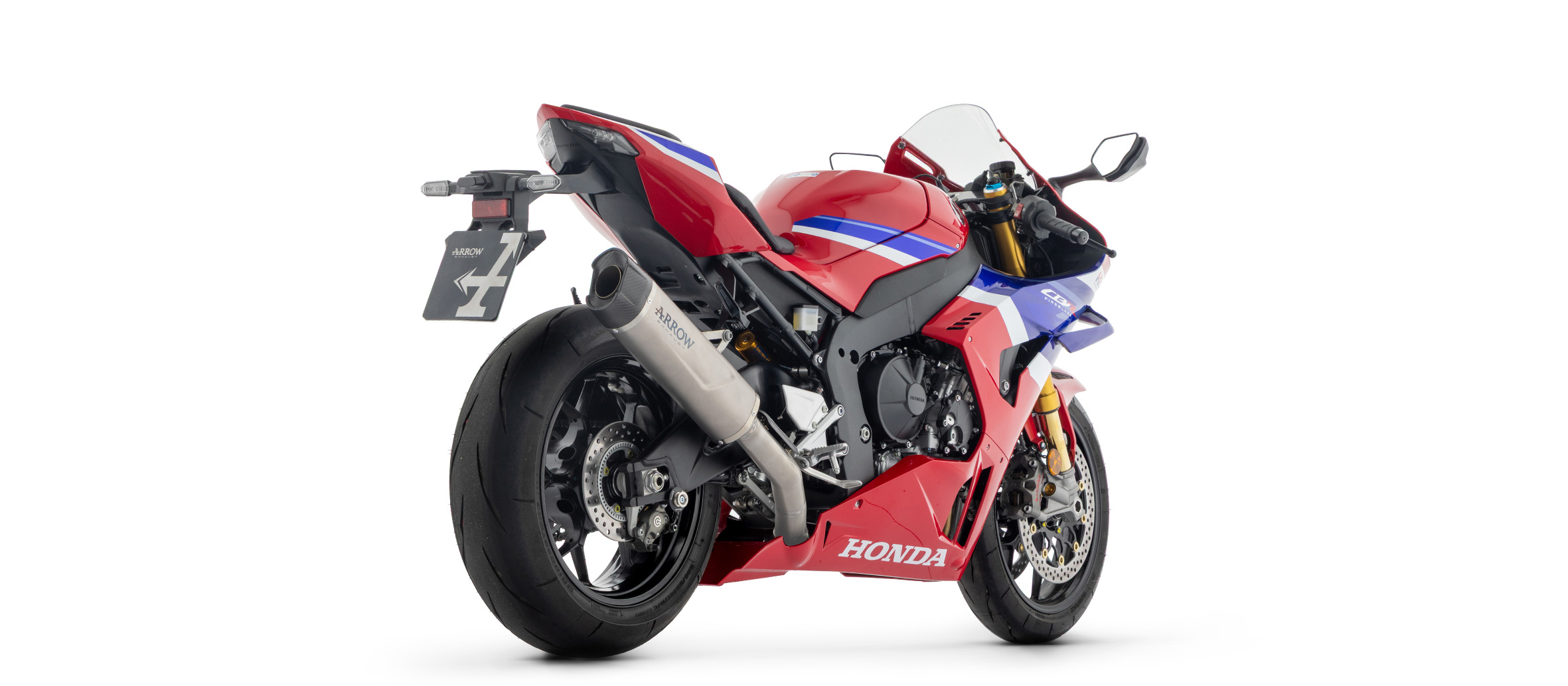 ARROW COMPETETION Komplettanlage mit Indy Race Evo Endschalldämper für Honda CBR1000RR-R SC82 Modelljahr 2025-