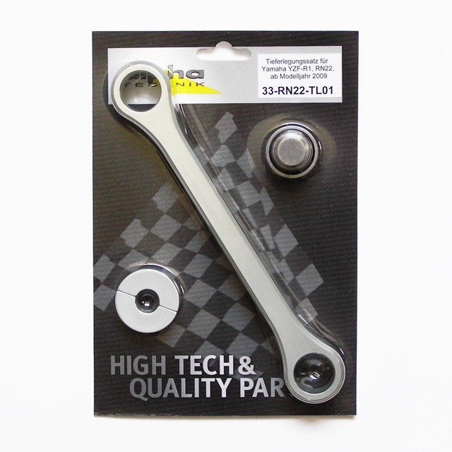 alpha Technik Tieferlegungssatz 25mm Yamaha YZF1000R1; Typ RN22; Modelljahr 2009-