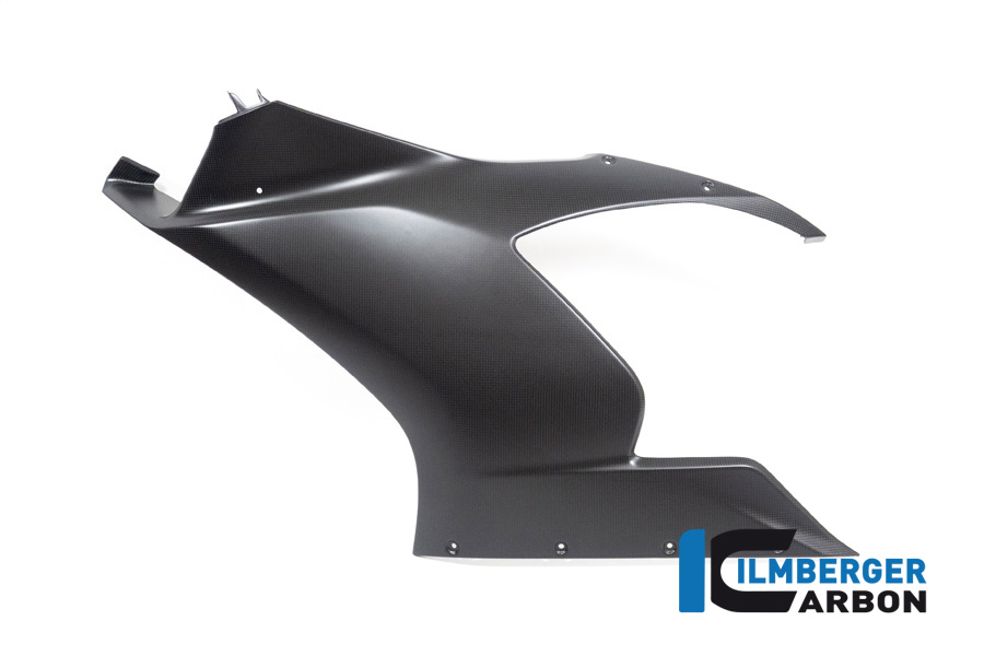 Ilmberger Carbon Verkleidungsseitenteil für Winglet vorbereitet links, matt, Ducati Panigale V2 2020-