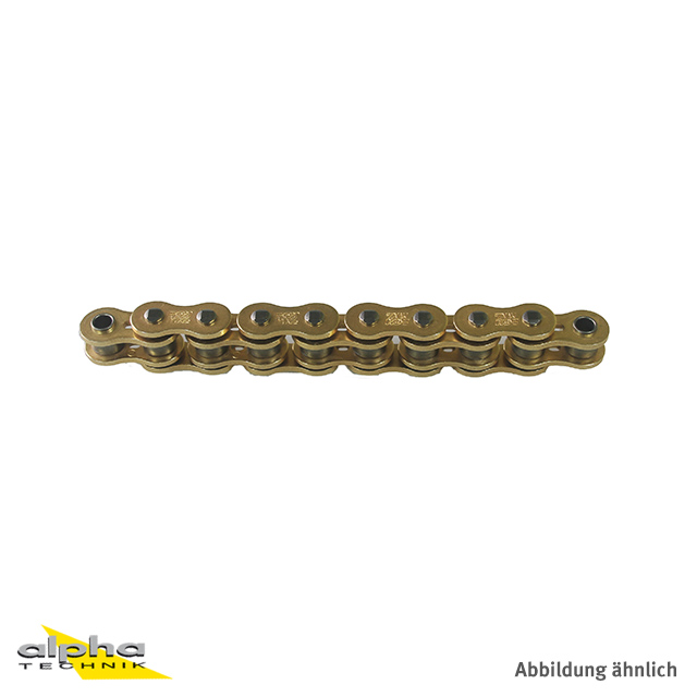 Kette ENUMA MVXZ-2 525, ideale OEM-Ersatzkette - 102 Glieder - Farbe Gold