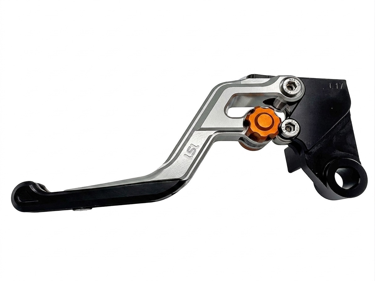 LSL ERGONIA Kupplungshebel L67R Silber/Orange/Schwarz