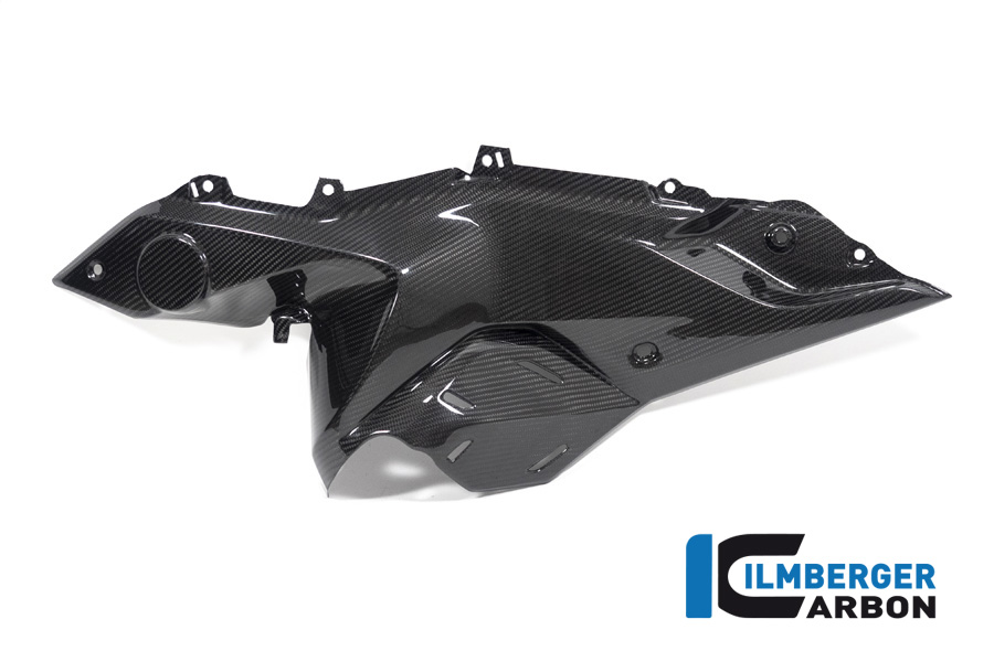 Ilmberger Carbon Seitendeckel unter Tank links, glänzend, BMW R1250RS 2019-