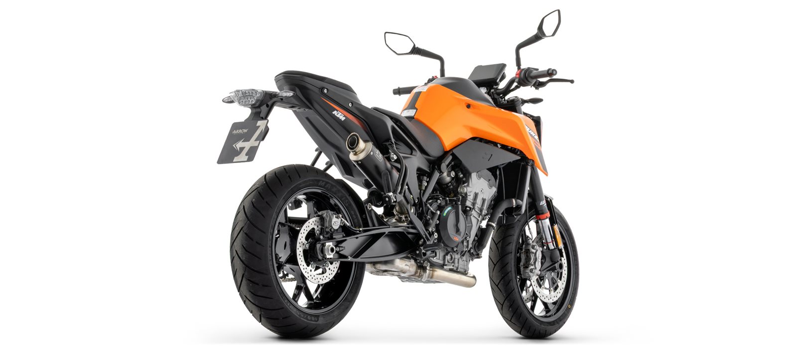 ARROW Auspuff PRO RACE NiChrome schwarz für KTM 790 Duke, 2025-