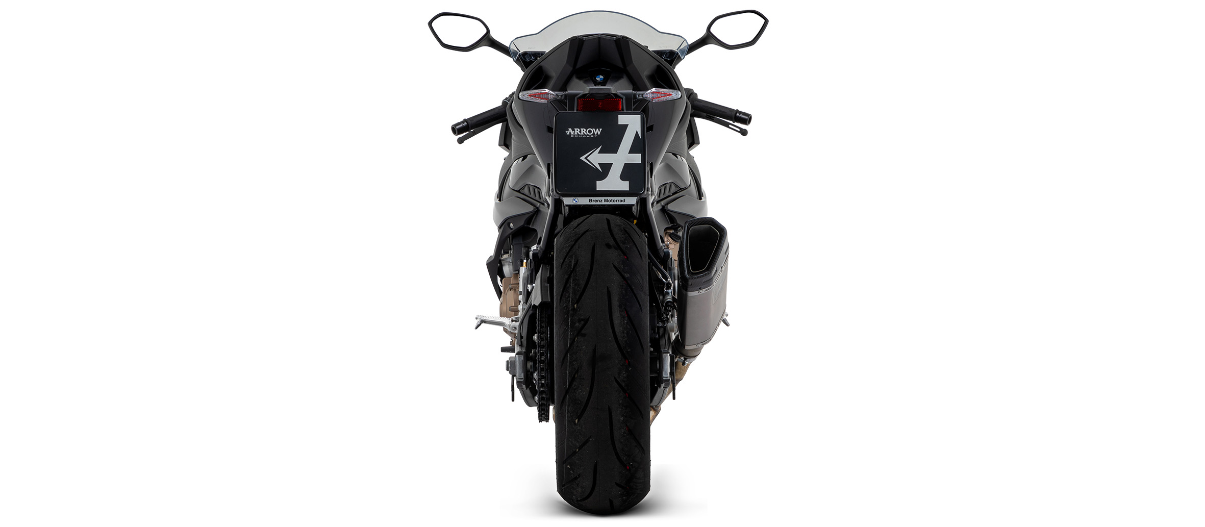 ARROW COMPETITION SBK PISTA Racing-Titan-Komplettanlage für BMW S1000RR 2019-