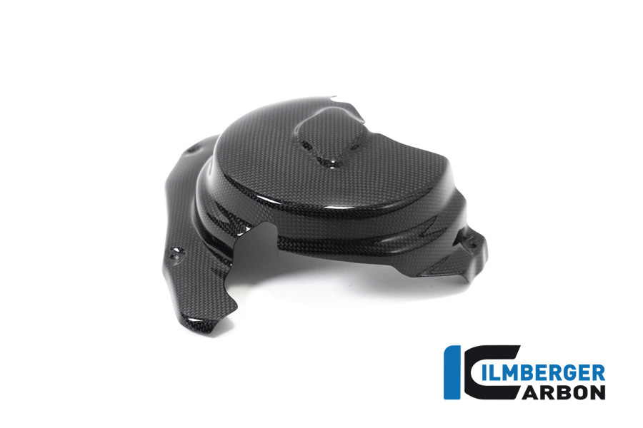 Ilmberger Carbon Motordeckelabdeckung links, glänzend Ducati Monster 1200, 1200S 2017-