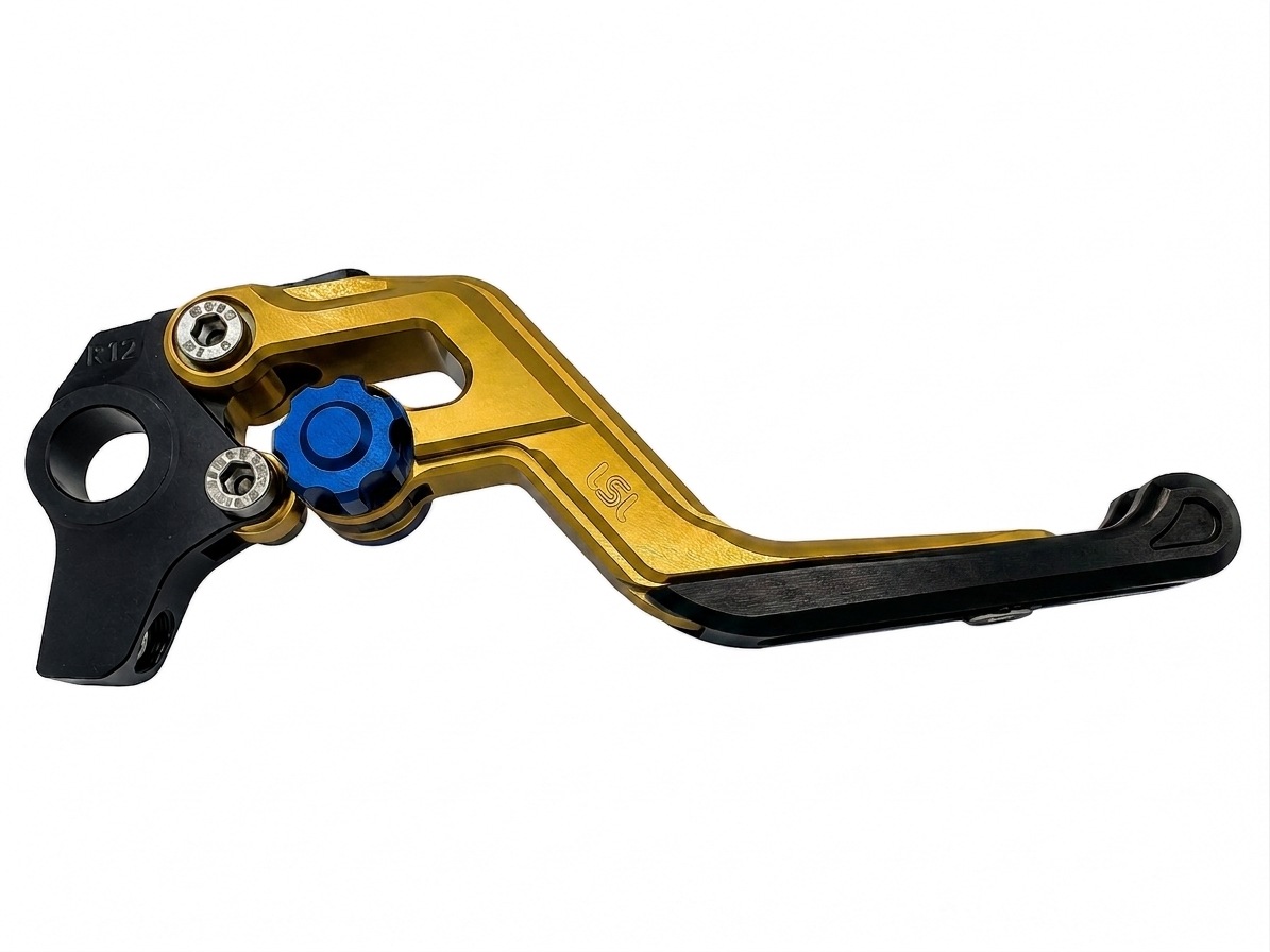 LSL ERGONIA Bremshebel R49R Gold/Blau/Schwarz