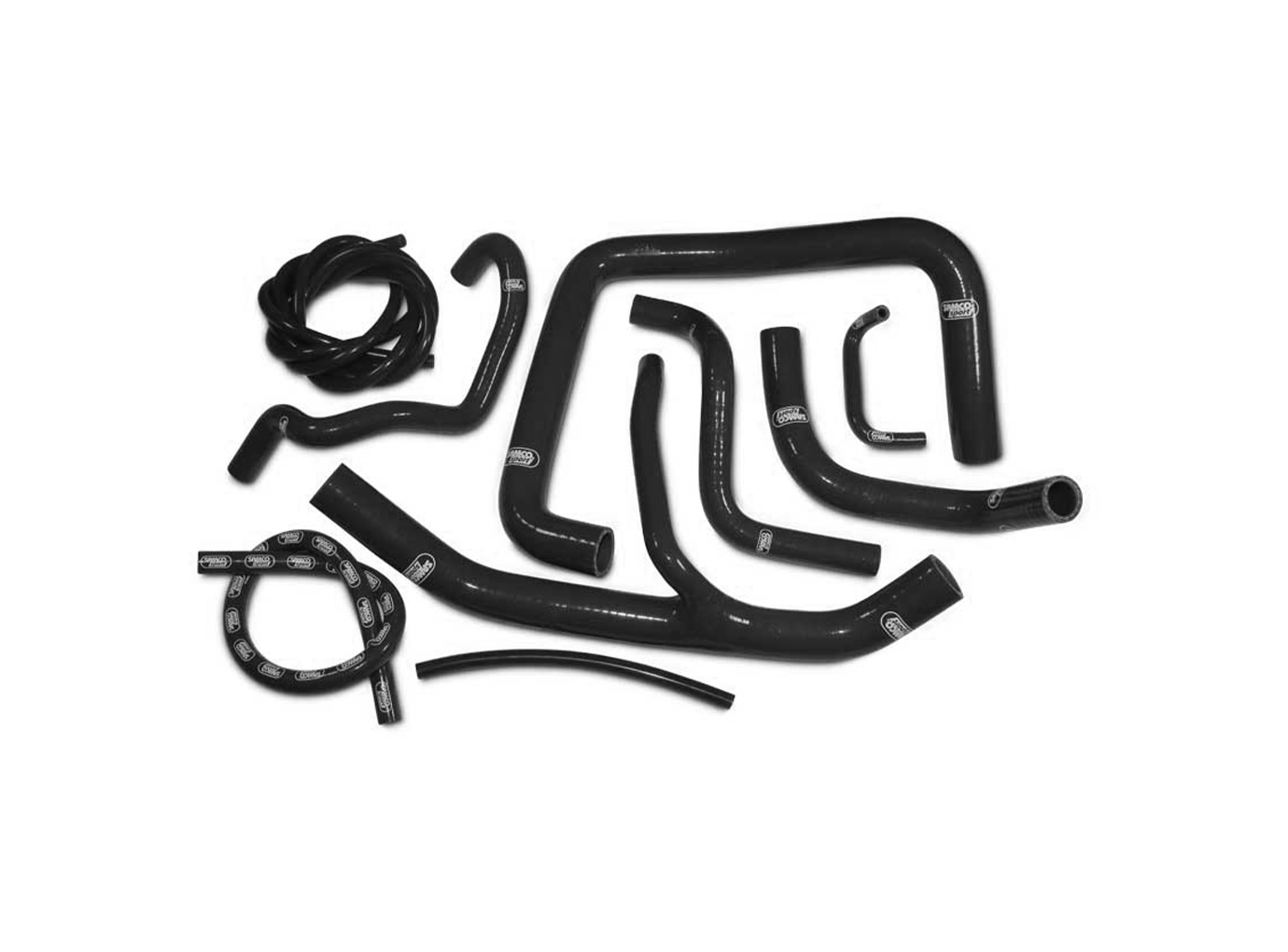 SAMCO SPORT Silikonschlauch Kit schwarz für Honda CBR900RR Modelljahr 2002-2003