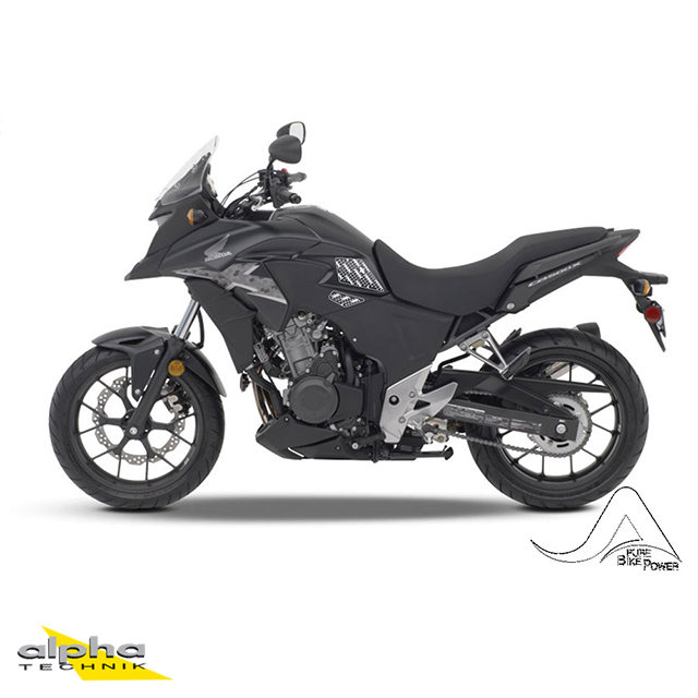 Stompgrip schwarz, Volcano, für Honda CB500X, 400X 2013-15