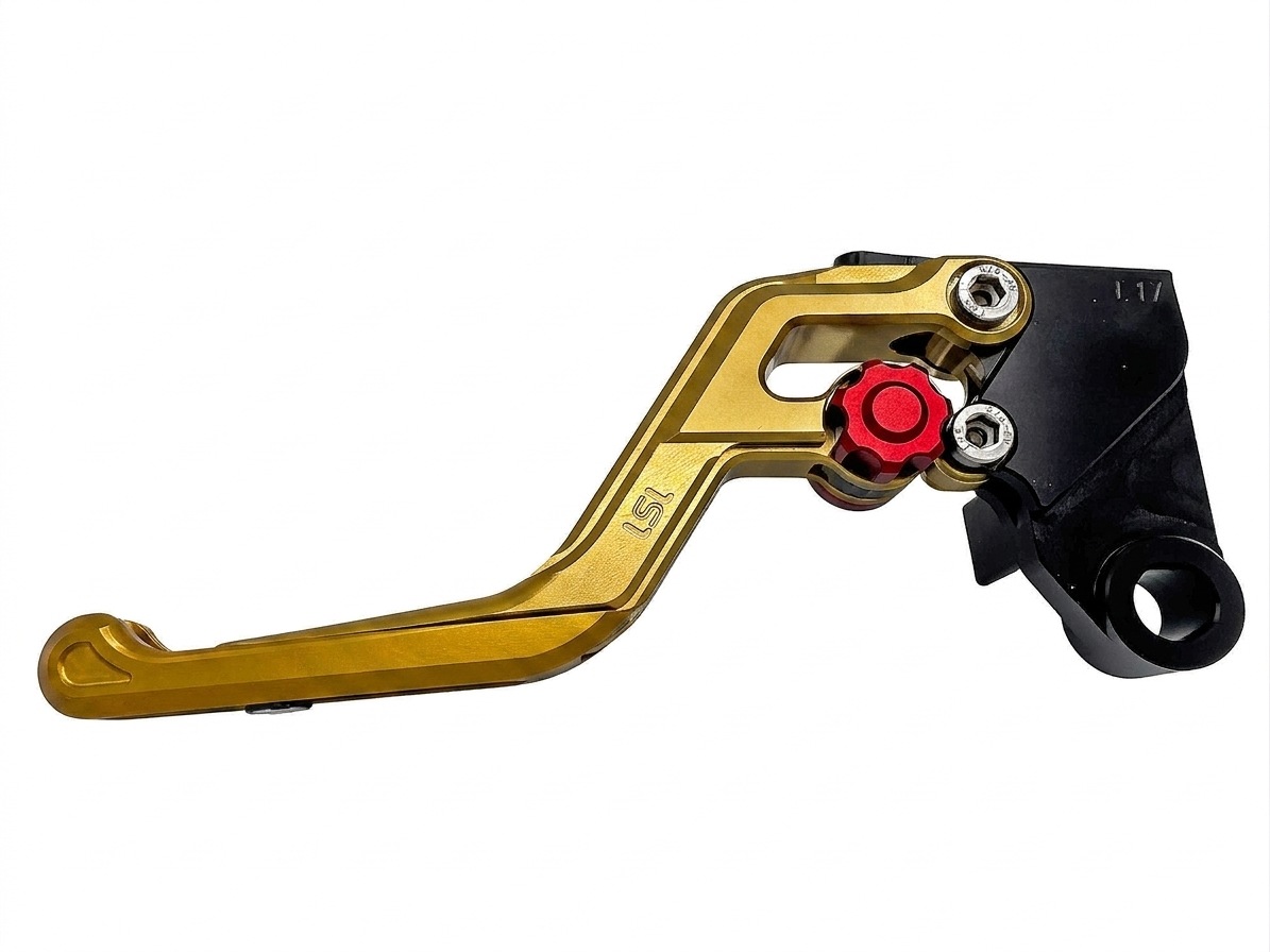LSL ERGONIA Kupplungshebel L54 Gold/Rot/Gold