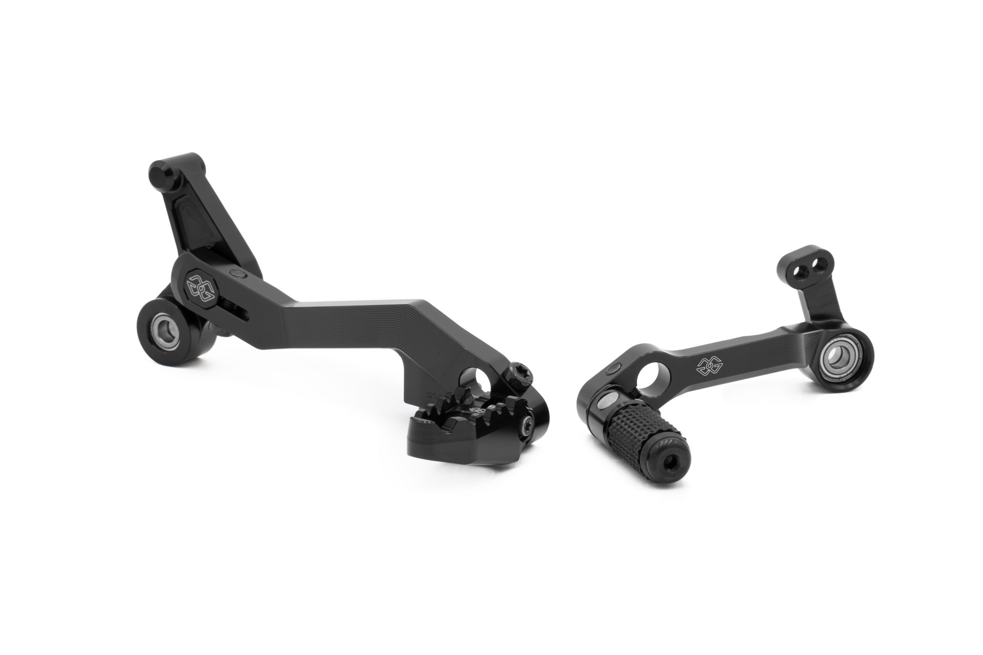 GILLES RCT Schalt- und Bremshebel- KIT, schwarz, Ducati Multistrada V4 / S 2025-, RS 2024-