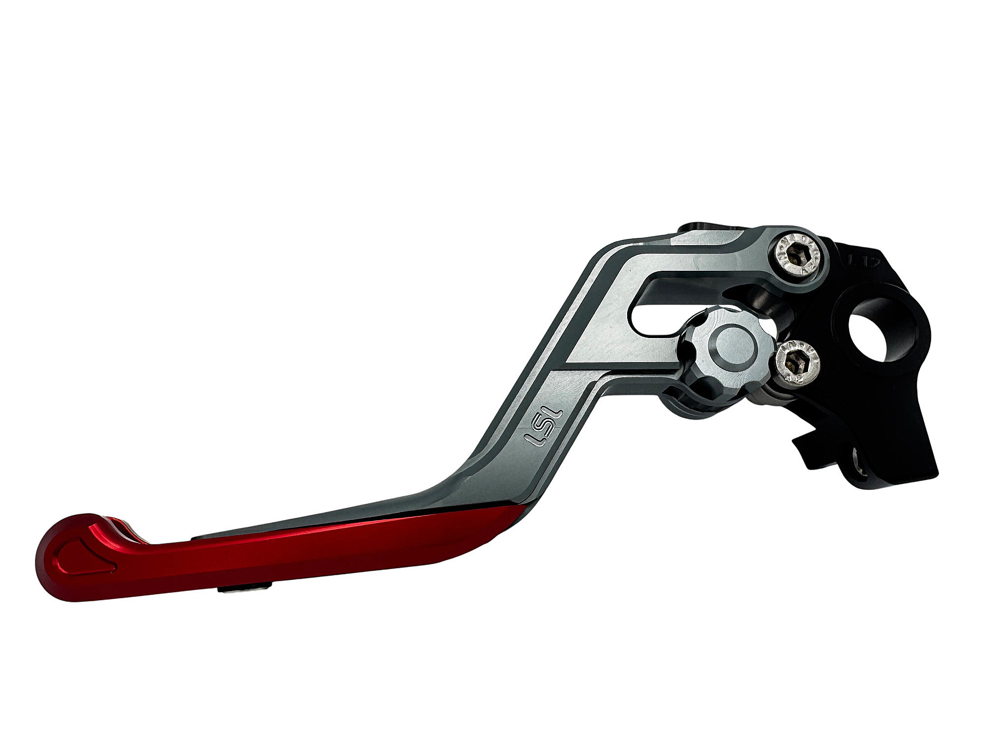 LSL ERGONIA Kupplungshebel L12 Anthracite/Anthracite/Rot