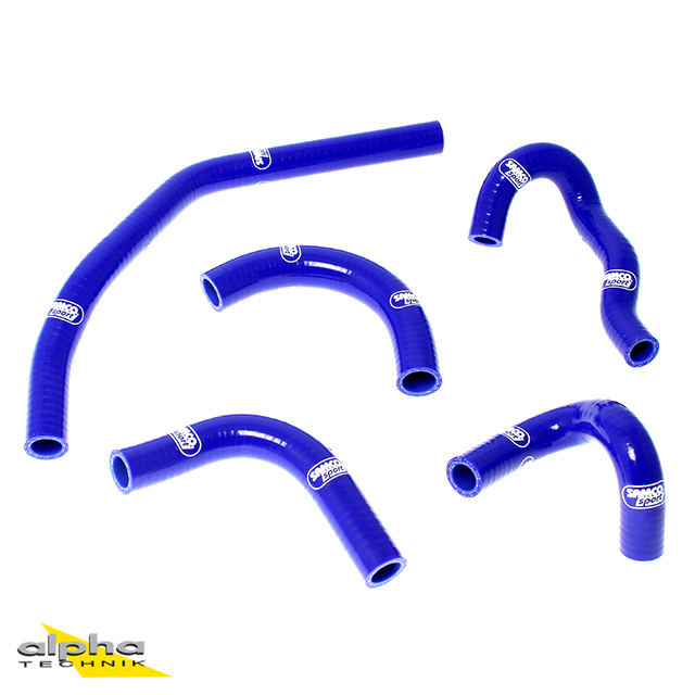 SAMCO SPORT Siliconschlauch Kit blau für Honda RS250 Modelljahr 1988-1989