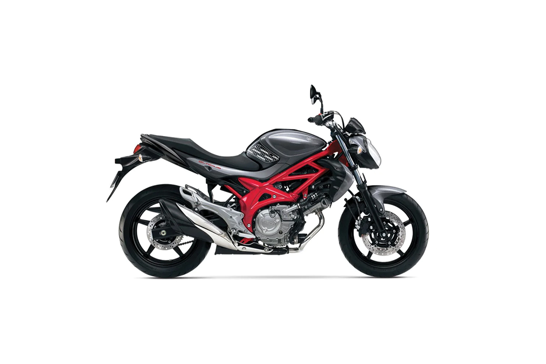 Stompgrip schwarz, Icon, für Suzuki SFV650 Gladius, 2009-15