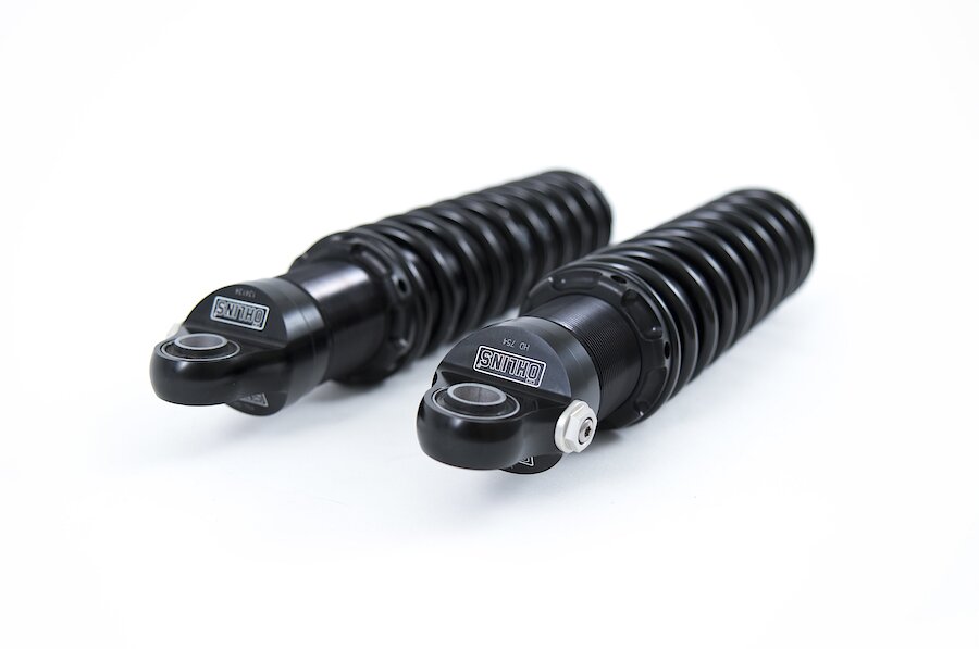 Öhlins Federbein STX 36 Blackline PI 913 für Vespa GTS 125 2019-2022, Vespa GTS 150 2022-, Vespa GTS 300 2019- hinten