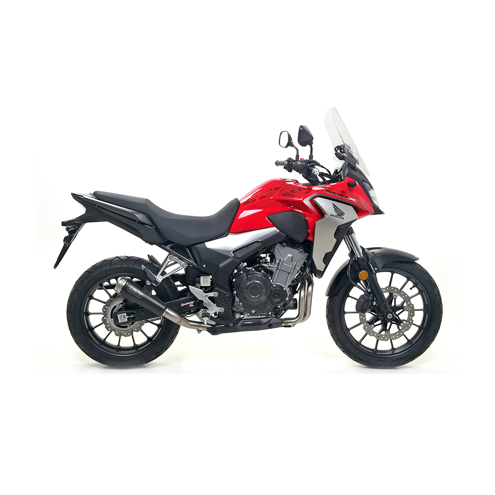 ARROW Auspuff DARK PRO-RACE für Honda CB500X 2019-. Edelstahl schwarz