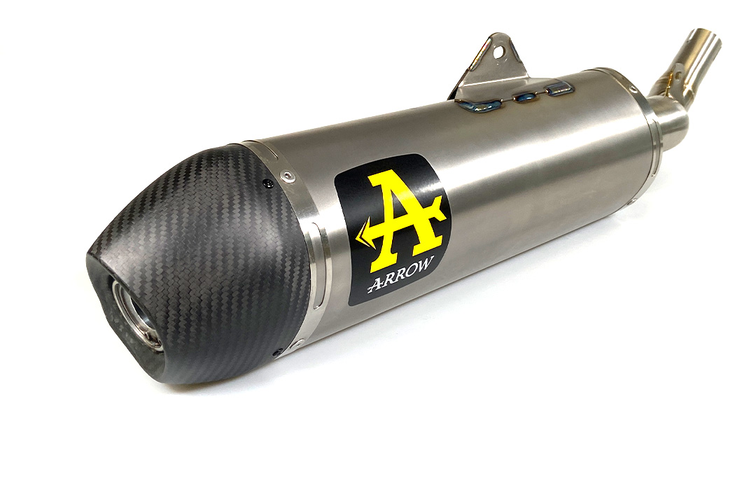 ARROW Auspuff RACE TECH für Honda CRF450L 2019- aus Titan, ohne Katalysator