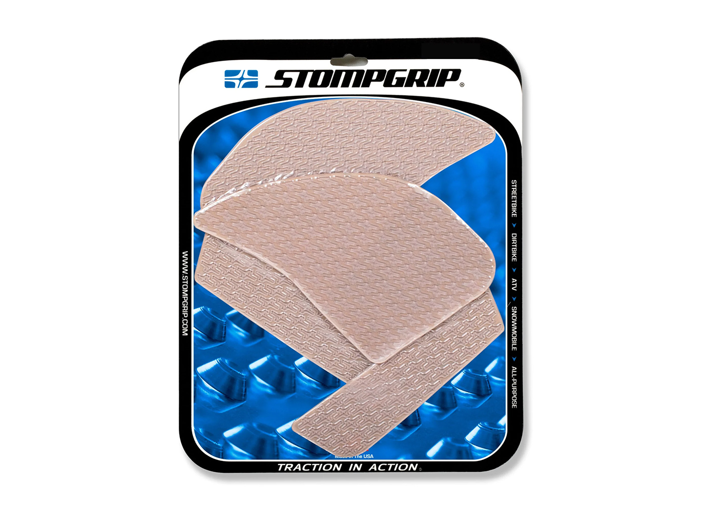 Stompgrip Tank Pad, klar, Icon für Kawasaki Ninja 1000SX, Z1000 SX, 2020-2026