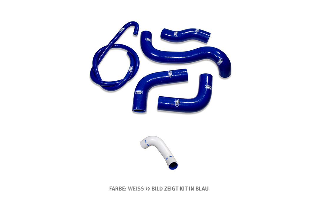 SAMCO SPORT Siliconschlauch Kit weiß für Kawasaki Z750 Modelljahr 2004-2006
